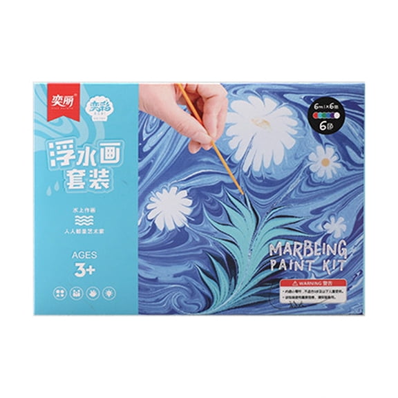 Wovilon Home Decor for Living Room 6Colors 6Ml Water Drawing Art Pigment Tool Material Water Shadow Painting