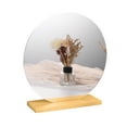 thumbnail image 1 of Wovilon Home Decor for Living Room Fashion Irregular Acrylic Mirror Desktop Desktop Makeup Mirror, 1 of 6