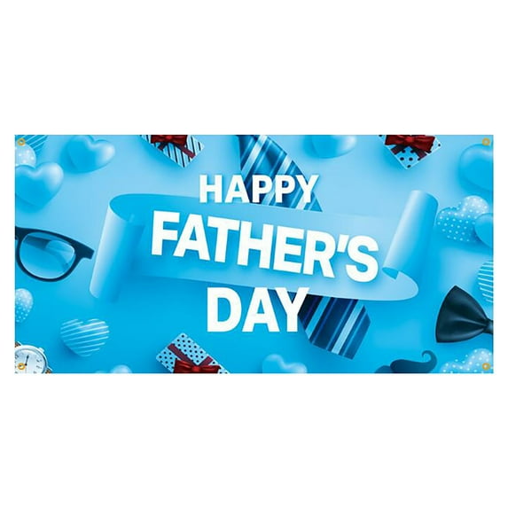 Wovilon Home Decor for Living Room Father'S Day Background Cloth 2021 New Party Decoration Banner