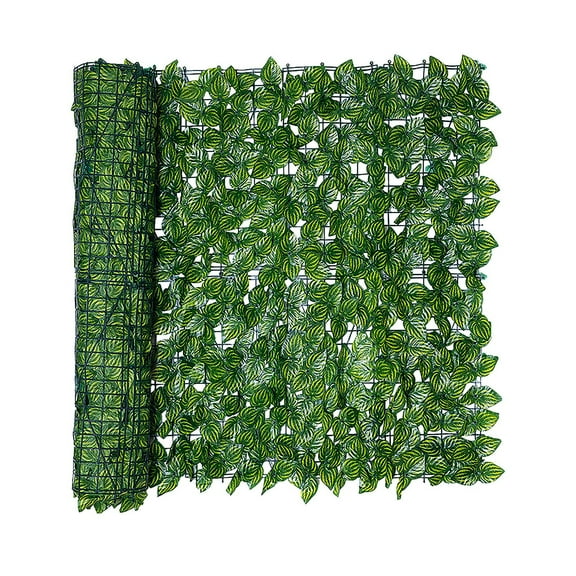 Wovilon Home Decor for Living Room Fence Balcony Screen Fence Panel Artificial Plant Decorative Fences for Indoor