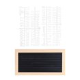 thumbnail image 1 of Wovilon Household Supplies Diy Handmade Plastic Message Board Wooden Letter Board Coffee Shop Menu Display, 1 of 9