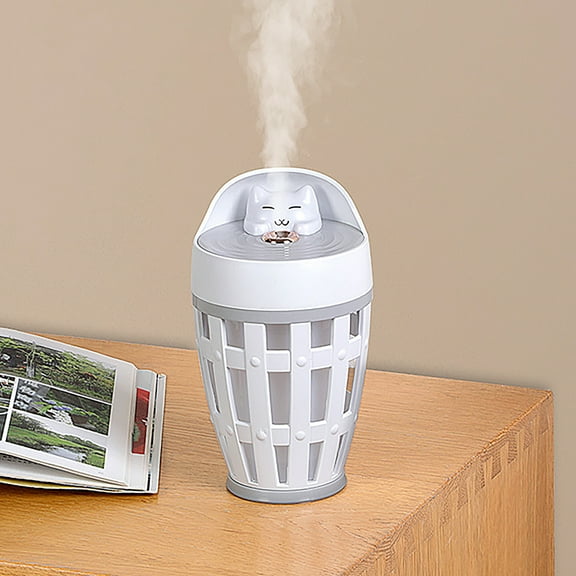 Wovilon Humidifiers For Bedroom Humidifiers Humidifier Humidifiers For Large Room Happy Cat Mini Humidifier Usb Humidifier Bedroom Car Desktop Humidifier