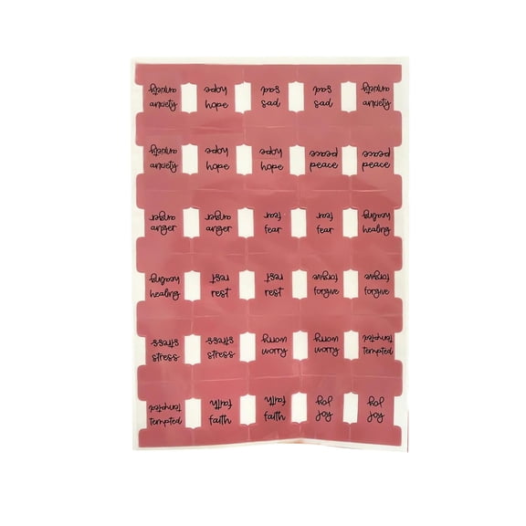 Wovilon I Created These To Be Able To Put At The Top Of Your Bible To Easily Find Verses To Help With Certain Feelings And Emotions