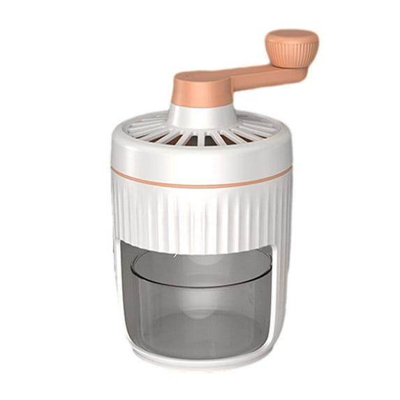 Wovilon Ice Crusher-Manual Rotary Ice Crusher-Small Manual Shaving Ice Machine For Household-Commercial Hand-cranked Ice Crusher