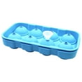 thumbnail image 1 of Wovilon Ice Cube Tray Ice Lattice 8 Ice Ball Molds Dslicone Ice Tray Molds Whiskey Silicone Ice Making Molds For Kitchen Wholesale Hot Selling, 1 of 4