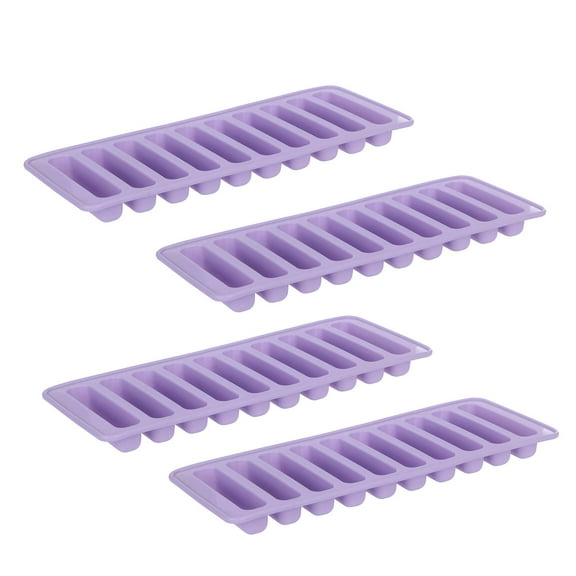 Wovilon Ice Cube Tray Ice Lattice Silicone Narrow Ice Stick Trays With Easy Push And Out Material Narrow Molds For Kitchen Wholesale Hot Selling