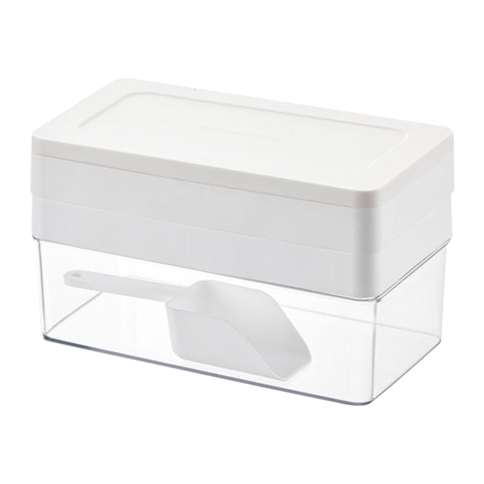 Wovilon Ice Cubes Tray with Lid And Spoon 2023 New Ice Cubes Maker, Ice Cubes Molds Ice Box Household Refrigerator Easy-Release Ice Lattice with Cover Ice Lattice