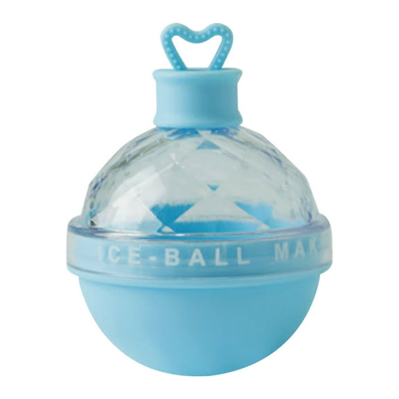 Wovilon Ice Cubes Tray Small Light Bulb Ice Ball Molds Whiskey Silicone Round Ice Tray Molds Large Ice Maker