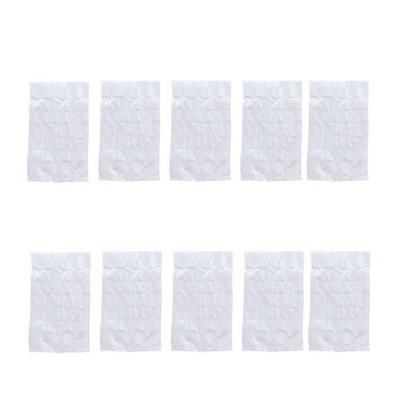 Wovilon Ice Maker Ice Makers Countertop Plastic Ice Bag One-Time Clear Sicle Bags Ice Cream Storage Bags