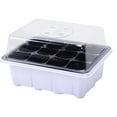 thumbnail image 1 of Wovilon Indoor Propagation Box Greenhouse Propagation Set Tray With Lid And Ventilation, 1 of 9