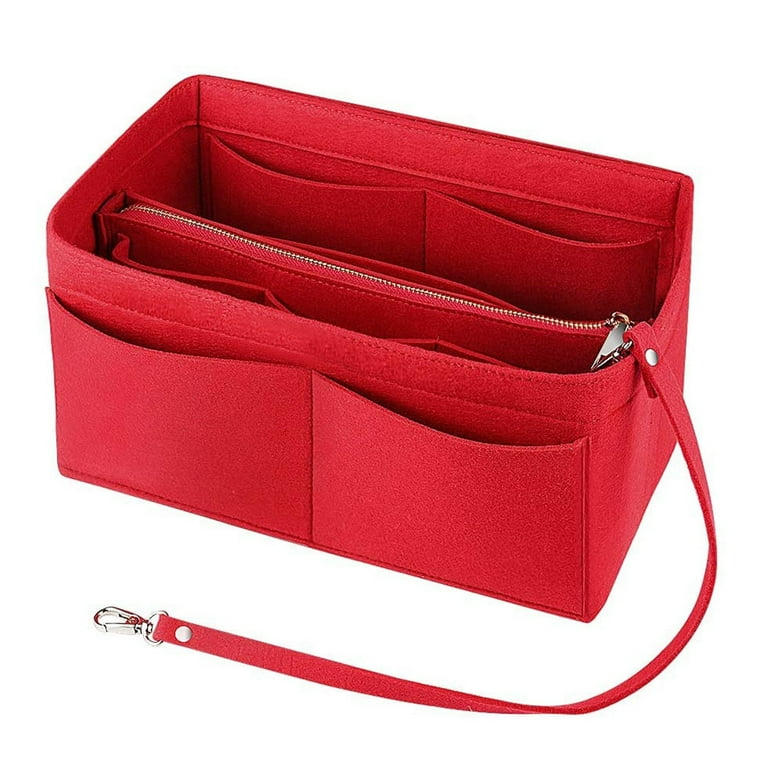 Purse Organizer Insert for Handbags zipper bag detachable Tote Bag Organizer