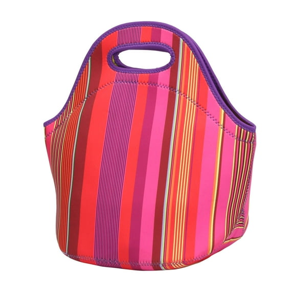 Wovilon Insulated Neoprene Lunch Bag Tote Handbag Lunchbox Food Container Tote Cooler Warm Pouch For School Work Office