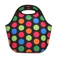 thumbnail image 1 of Wovilon Insulated Neoprene Lunch Bag Tote Handbag Lunchbox Food Container Tote Cooler Warm Pouch For School Work Office, 1 of 4