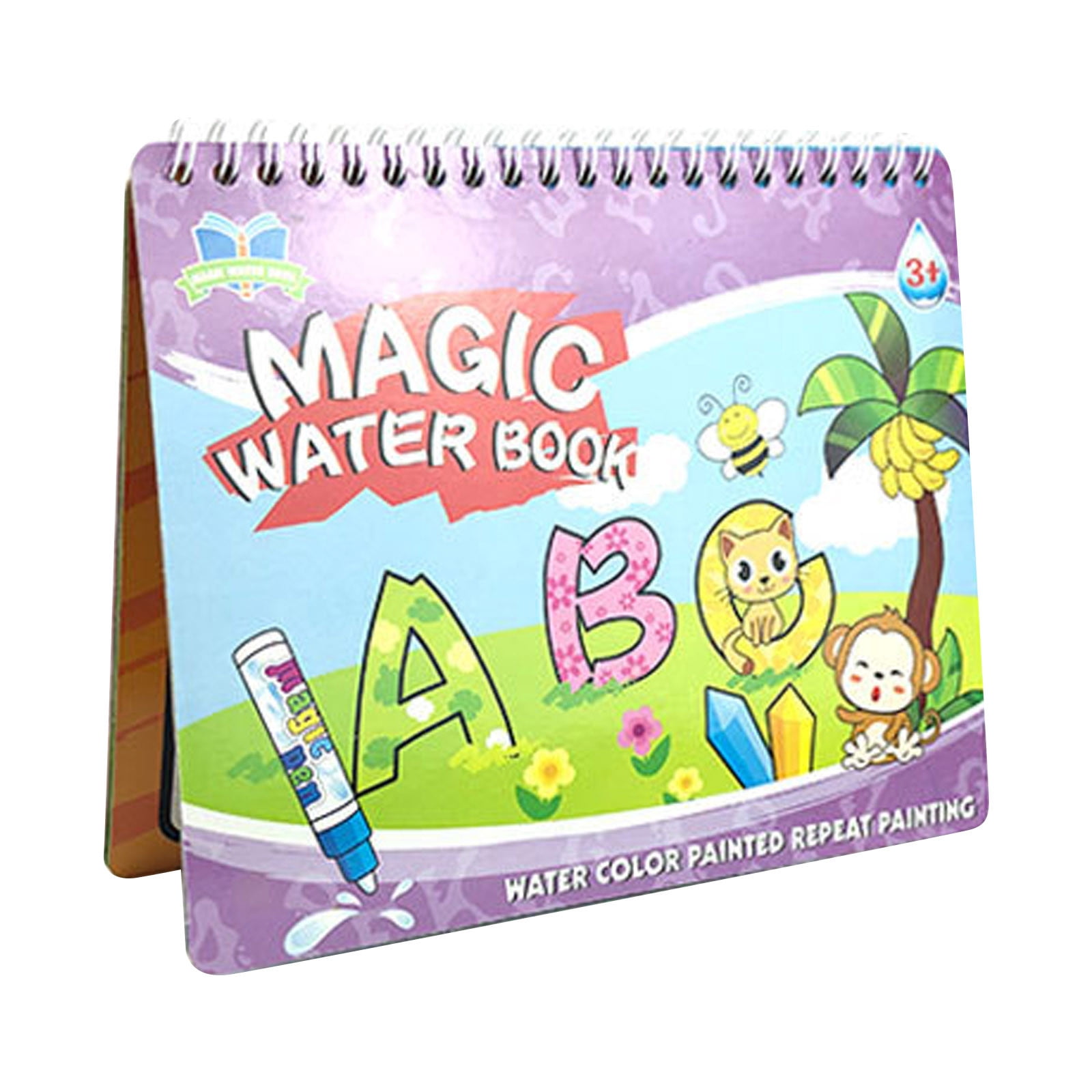 Wovilon Kid New Educational Toys Erasable Coloring Book Color Painting