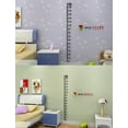 thumbnail image 1 of Wovilon Kid Room Deco Height Ruler Measure Chart Diy 3D Acrylic Crystal Wall Stickers Home Decor, 1 of 7
