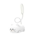 thumbnail image 1 of Wovilon Kids Lamp, LED Desk Lamp for Kids, Cute Cat Lamp Kawaii Desk Accessories, Flexible Gooseneck Eye-Care Cartoons Small Desk Lamp Girls Gifts, 1 of 5