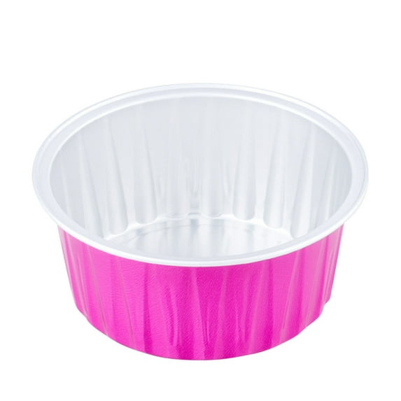 Wovilon Kitchen Gadgets Foil Cupcake Cups Round Cupcake Cups With Lid, Mini Cupcake Cups Kitchen Baking Cups 100 Pc