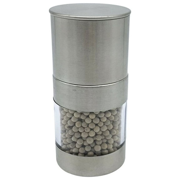 Wovilon Kitchen Gadgets Kitchen Utensils Set Condiment Grinder Steel Convertibl Coarseness Creative Mini Portable Kitchen Seasoning Bottle Pepper Double Head Seasoning Bottle