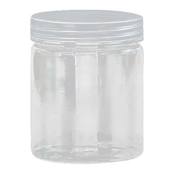 Wovilon Transparent Kitchen Storage Box Cylinder Grain Storage Tank Sealing Food Preservation Plastic Fresh Pot Container
