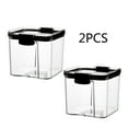 thumbnail image 1 of Wovilon Kitchen Sealed Jar With Lid Moisture Fresh-Keeping Box For Whole Grains 2Pc, 1 of 6