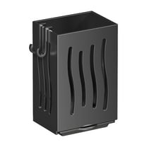 Wovilon Kitchen Utensil Wall-Mounted Cutlery Racks Plastic Storage Box Chopstick Knives Draining Hooks Multifunctional Organizer