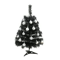 Wovilon LED Halloween Spooky Tree Glittered With Lights 12 Decorations Battery Powered For Halloween Indoor Tabletop Decoration