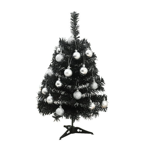 Wovilon LED Halloween Spooky Tree Glittered With Lights 12 Decorations Battery Powered For Halloween Indoor Tabletop Decoration