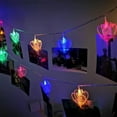 thumbnail image 1 of Wovilon LED Photo Clip Light String Room Background Wall Decoration Light Photo Clip Color Light String Gift, 1 of 6