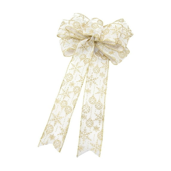 Wovilon Large Christmas Bows For Wreath Decorations Christmas Tree Toppers Red Bows The Outside Of Wedding Cars Garden Patio Front Door Decorations