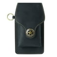 thumbnail image 1 of Wovilon Leather Retro Mobile Phone Bag Outdoor Sports Men'S Bag Wear Belt Mobile Phone Pocket, 1 of 5