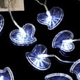 thumbnail image 1 of Wovilon Led Light Strips Mother'S Day Multicolor Love Heart 10 Led Decorative String Lights, 1 of 3
