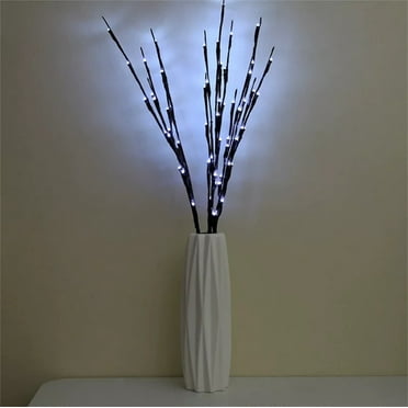Wovilon Led Light Strips Warm Led -Willow Branch Lamp Floral Lights 20 Bulbs 27 Inches Home Christmas Party Garden Decor
