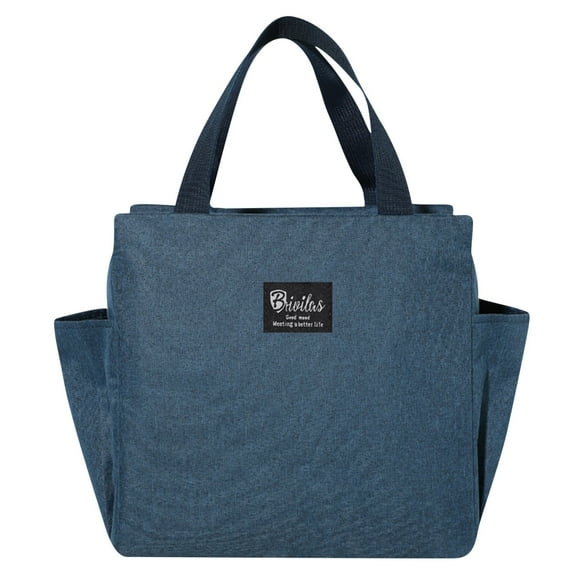 Wovilon Lunch Bag Lunch Box For Women Men Reusable Insulated Lunch Tote Bag,Leakproof Thermal Cooler Sack Food Handbags Case High Capacity Fortravel Work School Picnic