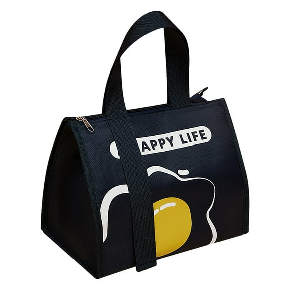 Wovilon Lunch Bag Lunch Box For Women Men Reusable Insulated Lunch Tote Bag,Leakproof Thermal Cooler Sack Food Handbags Case High Capacity Fortravel Work School Picnic