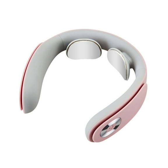 Wovilon Massager Home Appliances Cordless Electric Neck Massager With Heat Neck Nerve Pain Relief , Intelligent Neck Massager With Heat, 3 Modes 15 Gear Deep Tissue Triggers Point Massager