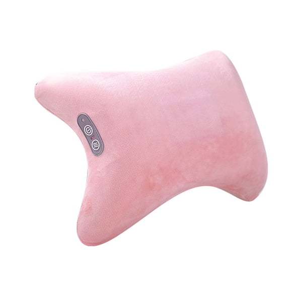 Wovilon Massager Home Appliances Wireless Back And Neck Vibrating Massage Pillo-W -Deep Tissue Vibrating Massage Pillo-W With Heating For Home, Office, Chair, Car, Athletes Muscle Pain Relief