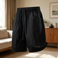 thumbnail image 1 of Wovilon Men's Quick Dry Running Shorts with Drawstring Waist and Pockets, Lightweight Breathable Athletic Gym Shorts for Summer Workout, Sports, and Daily Wear, 1 of 5