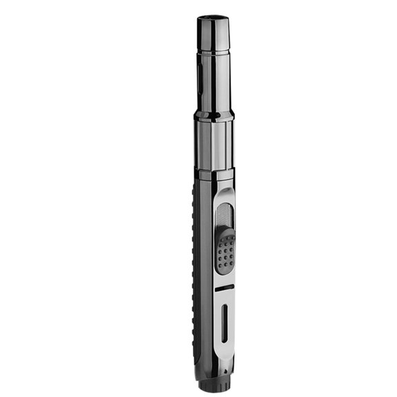 Wovilon Metal Lighter Direct Blast Flameproof Burner Outdoor Barbecue Kitchen Baking Lighter