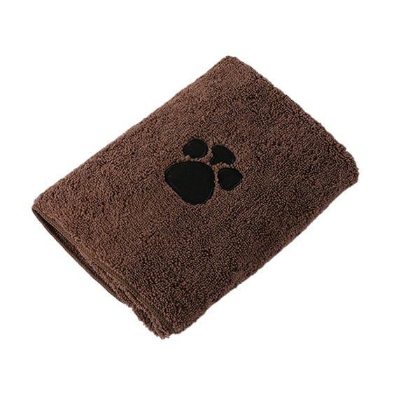 Wovilon Microfiber Pet Bath Towel Strong Absorbent Drying Pet Grooming Pet Towel