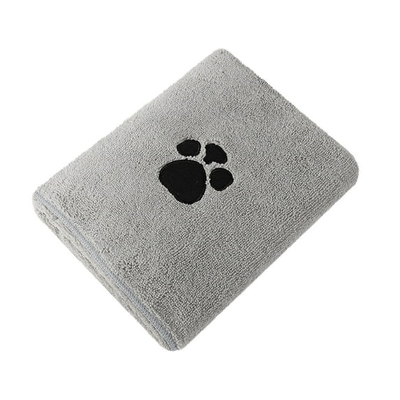 Wovilon Microfiber Pet Bath Towel Strong Absorbent Drying Pet Grooming Pet Towel
