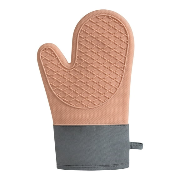Wovilon Microwave Gloves Anti-Scalding Insulation Oven Special Kitchen Baking Thickened High-Temperature Steamer Heat-Proof Artifact