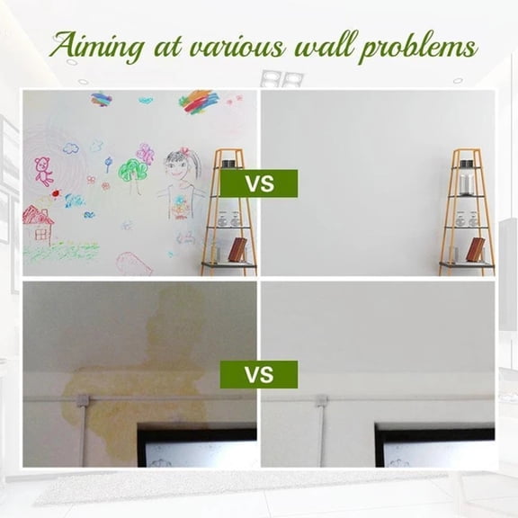 Wovilon Mighty Universal Repair Paste Wall Repair Cream Wall Crack Nail Repair Agent Home Decor