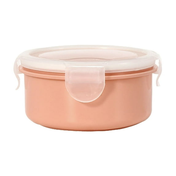 Wovilon Mini Refrigerator Storage Box Small Lunch Box Kitchen Bento Box Plastic Storage Box Suitable For Cooked Food Preservation