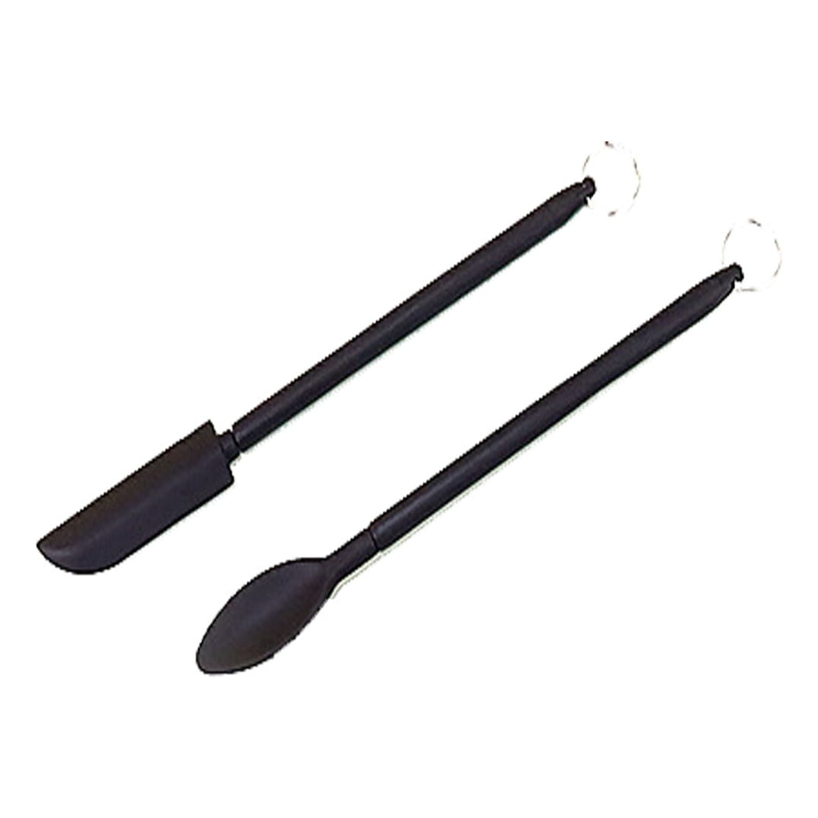 Wovilon Mini Silicone Spatula Set,Makeup Spatula,Thin Jar Scraper For Kitchen,New Handle