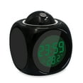 thumbnail image 1 of Wovilon Mirror Projection Clock Led Large Screen Display Mute Creative Electronic Projection Alarm Clock, 1 of 4