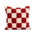 thumbnail image 1 of Wovilon Modern Pillow Red Festive Cushion Sofa Cushion Office Seat Backrest Pillow Set, 1 of 5