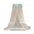 thumbnail image 1 of Wovilon Mosquito Net Bed For Girls,Princess Round Hoop Sheer Bed ,Dome Mosquito Netting Bed Tent Twin Girls Bed Decor For Baby Crib,Kid Bed, 1 of 7