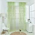 thumbnail image 1 of Wovilon Mothers Day Gifts Home Decor Voile Tulle Room Window Curtain Sheer Voile Panel Drapes Curtain, 1 of 1