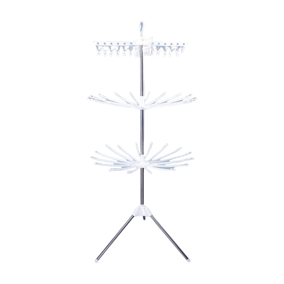 Wovilon Multi Functional Big Size Drying Rack Can Be Folded To Save Space And Spacious Drying Two In One Indoor Patio Dualuse
