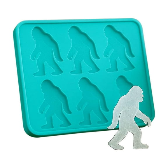 Wovilon Multi-Use Gorilla-shaped Silicone Mold, Large Iceice CubesTray, Food Grade & Easy Release, Makes Chocolate & Jelly Too